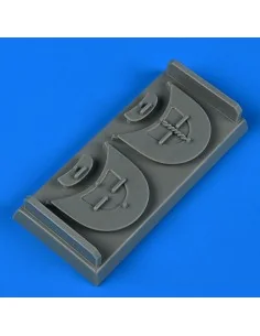 P-40 Warhawk FOD covers, 1/32 - Quickboost QB32 302