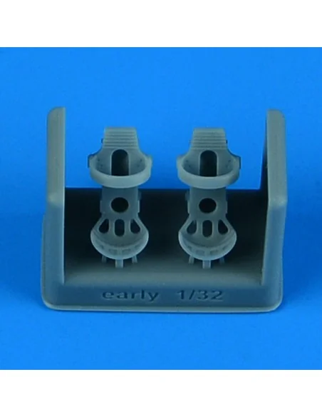 German Luftwaffe WWII pedals - early v., 1/32 - Quickboost QB32 334