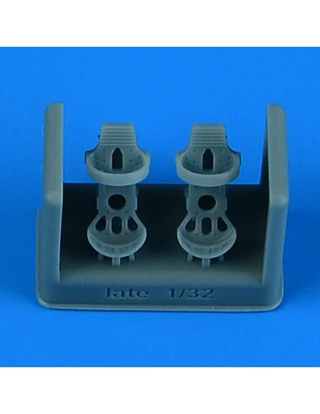 German Luftwaffe WWII pedals - late v., 1/32 - Quickboost QB32 335