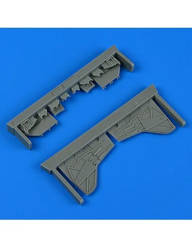 Macchi MC.202 late / MC.205 undercarriage covers, 1/32 - Quickboost...