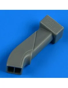 Bf 109F-0/F-1 air intake - early for Hasegawa, 1/32 - Quickboost QB...