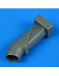 Bf 109G-2/4/6 air intake for Hasegawa, 1/32 - Quickboost QB32 349