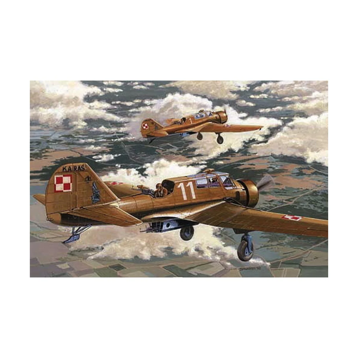 PZL - 23 A KARAS (early version), 1/48 - Mirage Hobby 481303 PZL - 23 A KARAS (early version), 1/48 - Mirage Hobby 481303
