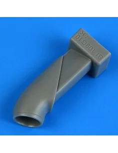 Bf 109G-14/AS & G-10 & K air intake for Hasegawa, 1/32 - Quickboost...