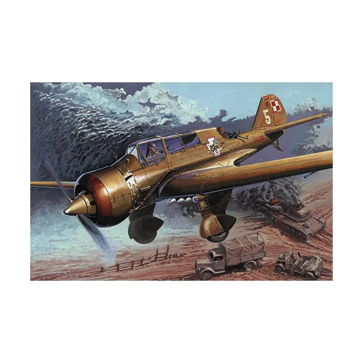PZL-23B 1939 Campaign - Mirage Hobby 481305