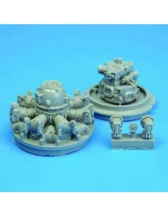 F4F-4 Wildcat engine für Tamiya Bausatz, 1/48 - Quickboost QB48 013