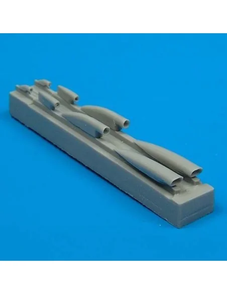 MiG-21MF air cooling scoops für Academy Bausatz, 1/48 - Quickboost ...
