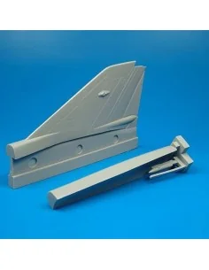 MiG-21 MF vertical tail area für Academy Bausatz, 1/48 - Quickboost...