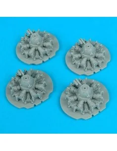 B-24 Liberator engines für Revell Monogram Bausatz, 1/48 - Quickboo...