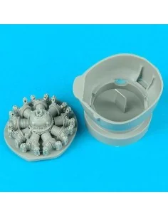 T-28B Trojan engine Für Revell Monogram Bausatz., 1/48 - Quickboost...