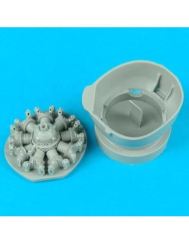 T-28B Trojan engine Für Revell Monogram Bausatz., 1/48 - Quickboost...