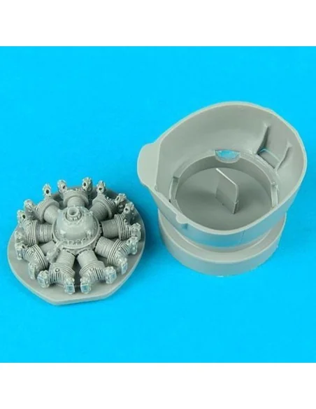 T-28B Trojan engine Für Revell Monogram Bausatz., 1/48 - Quickboost...