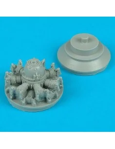 P-36A Hawk engine für Academy Bausatz, 1/48 - Quickboost QB48 053