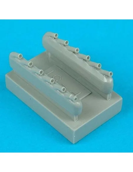 P-51D Mustang exhausts, 1/48 - Quickboost QB48 054