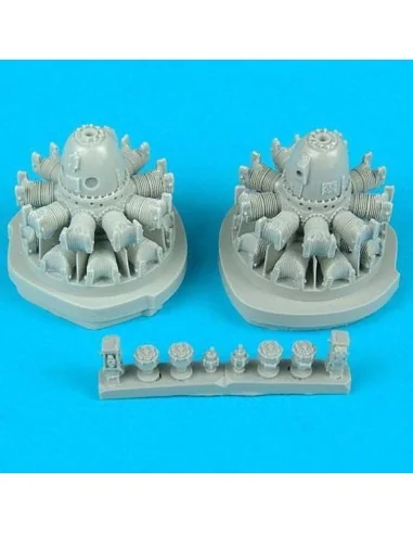 B-26 Marauder engines für Revell Monogram Bausatz, 1/48 - Quickboos...