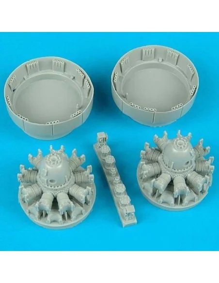 A-26B/C engines für Revell Monogram Bausatz, 1/48 - Quickboost QB48...