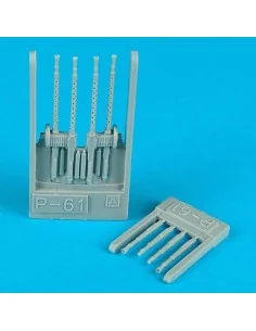P-61 A Black Widow gun barrels für Revell Monogram Bausatz, 1/48 - ...