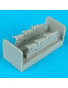 Spitfire mk. V exhaust für Tamiya Bausatz, 1/48 - Quickboost QB48 082