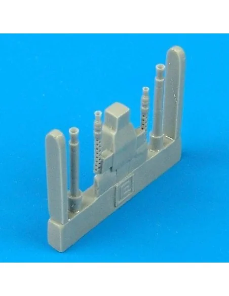Bf 109E gun barrels für Tamiya Bausatz, 1/48 - Quickboost QB48 090