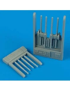 P-61B Black Widow gun barrels für Revell Monogram Bausatz, 1/48 - Q...