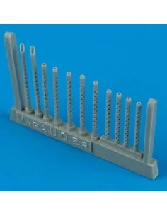 B-26 Marauder gun barrels für Revell Bausatz, 1/48 - Quickboost QB4...