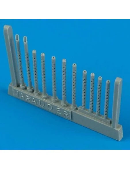 B-26 Marauder gun barrels für Revell Bausatz, 1/48 - Quickboost QB4...