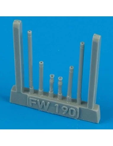 Fw 190A-8 gun barrels für Tamiya Bausatz, 1/48 - Quickboost QB48 109