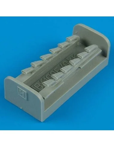 Bf 109F exhaust für Hasegawa Bausatz, 1/48 - Quickboost QB48 110
