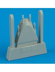 F9F Panther gun barrels für Trumpeter Bausatz, 1/48 - Quickboost QB...