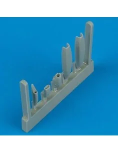 Su-25K air scoops für Kopro Bausatz, 1/48 - Quickboost QB48 126