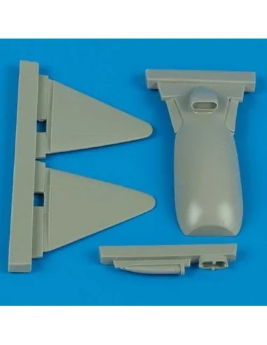 Spitfire HF Mk. VII conversion set für Hasegawa Bausatz, 1/48 - Qui...