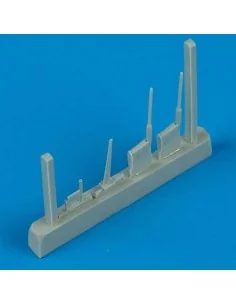Su-27 Flanker B antennas, 1/48 - Quickboost QB48 129