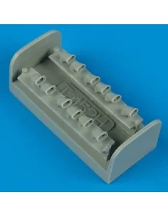 Fw Ta 152H exhausts für Dragon und Italeri Bausatz, 1/48 - Quickboo...