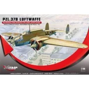 PZL.37B Luftwaffe Germ.Vers. Okecie 1940, 1/48 - Mirage Hobby 481312