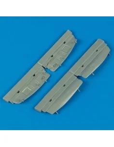 Mosquito undercarriage covers für Tamiya Bausatz, 1/48 - Quickboost...