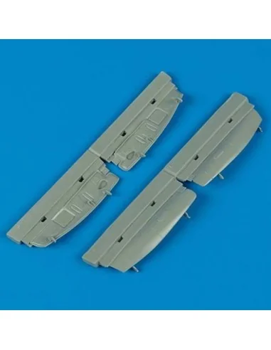 Mosquito undercarriage covers für Tamiya Bausatz, 1/48 - Quickboost...