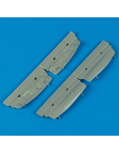 Mosquito undercarriage covers für Tamiya Bausatz, 1/48 - Quickboost...