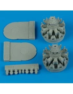 F7F Tigercat engines für Italeri Bausatz, 1/48 - Quickboost QB48 142