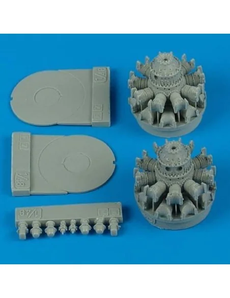 F7F Tigercat engines für Italeri Bausatz, 1/48 - Quickboost QB48 142