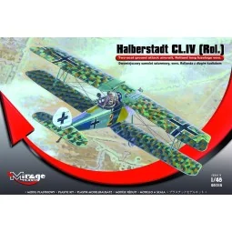 Halberstadt CL.IV(Rol)Twi-seat ground su, 1/48 - Mirage Hobby 481314
