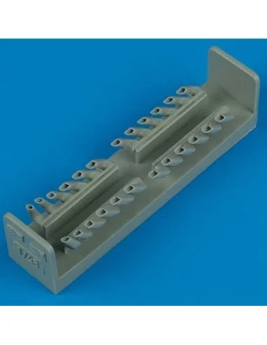 Bf 110 C/D exhaust für Fujimi Bausatz, 1/48 - Quickboost QB48 167