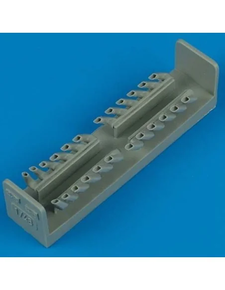 Bf 110 C/D exhaust für Fujimi Bausatz, 1/48 - Quickboost QB48 167