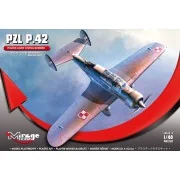 PZL P.42 (Polish Light Diving Bomber), 1/48 - Mirage Hobby 481320