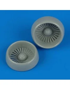 A-10A Thunderbolt II Correct fan Blades für Italeri Bausatz, 1/48 -...