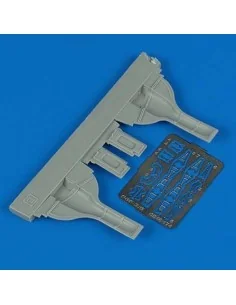 F6F-3 Hellcat undercarriage covers für Eduard Bausatz, 1/48 - Quick...