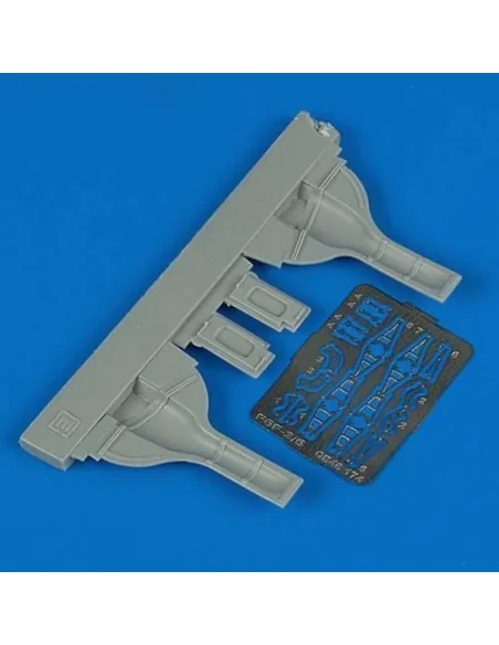 F6F-3 Hellcat undercarriage covers für Eduard Bausatz, 1/48 - Quick...
