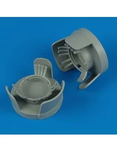 Junkers Ju 188 exhaust für Dragon Bausatz, 1/48 - Quickboost QB48 176