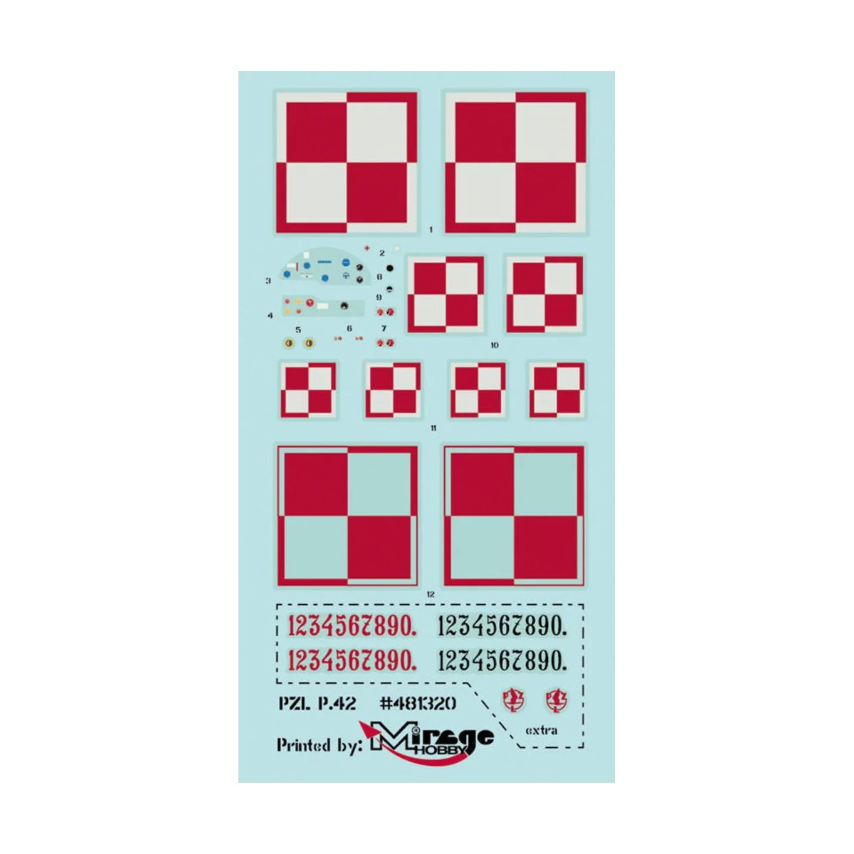 PZL P.42 (Polish Light Diving Bomber), 1/48 - Mirage Hobby 481320