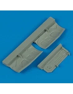 F-16 Fighting Falcon underccarriage covers for Hasegawa, 1/48 - Qui...
