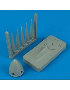 Spitfire Mk. XIV propeller w/tool für Academy Bausatz, 1/48 - Quick...